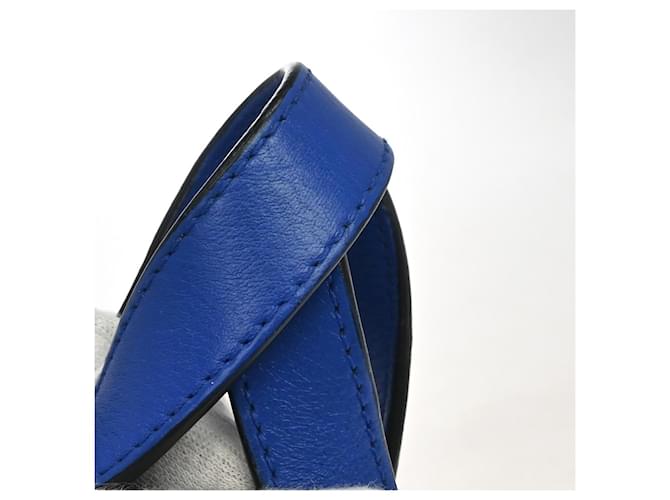 Loewe Hammock Leather Medium Azul - vista 5