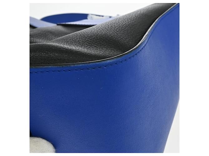 Loewe Hammock Leather Medium Azul - vista 6