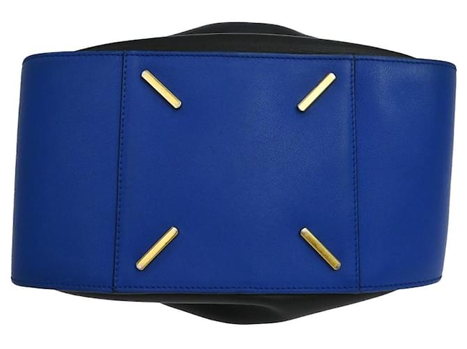 Loewe Hammock Leather Medium Azul - vista 7