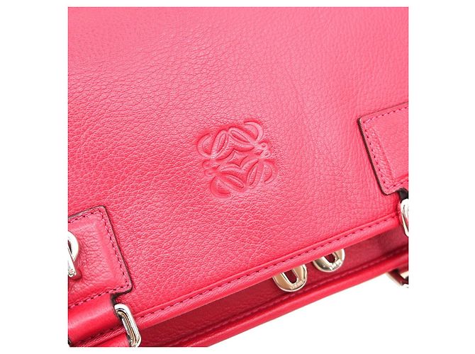 Loewe Amazona Leather 36 Rosa - vista 7
