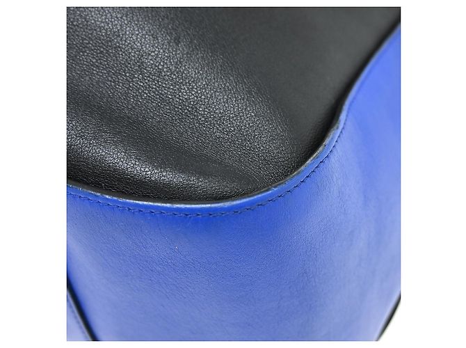 Loewe Hammock Leather Medium Azul - vista 6
