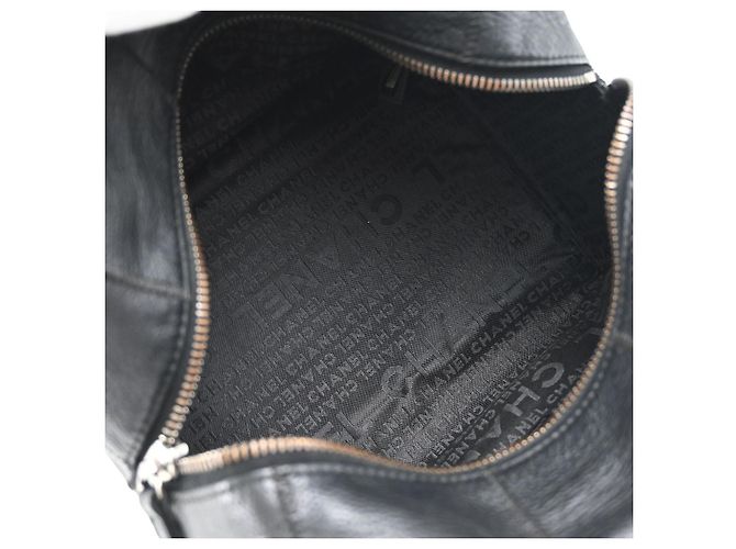 Borsa Chanel Square Stitch Caviar Medium Nero - vista 3