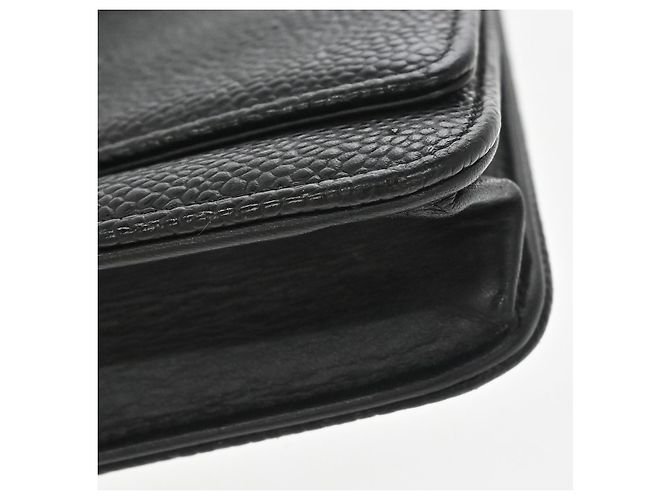Chanel Timeless Wallet on Chain Caviar Nero - vista 7