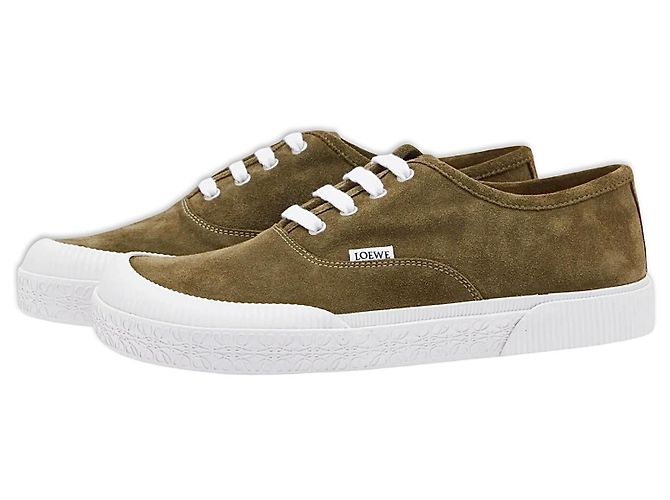 Sneakers LOEWE Terra Vulca Colore Verde Oliva - vista 6