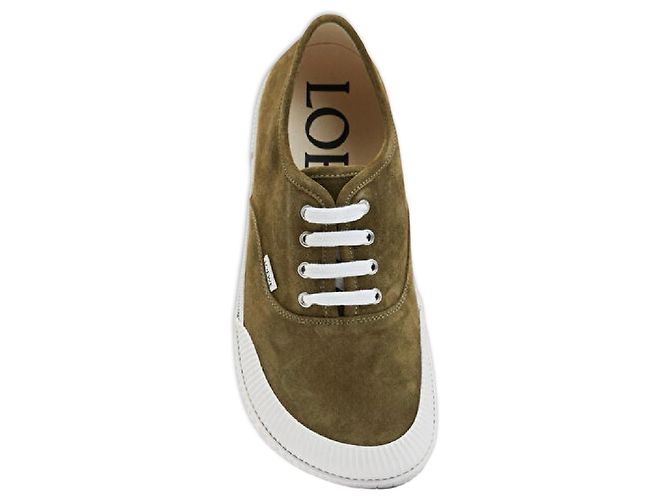 Sneakers LOEWE Terra Vulca Verde Oliva - vista 10