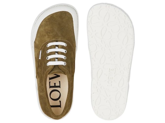 Sneakers LOEWE Terra Vulca Verde Oliva - vista 19