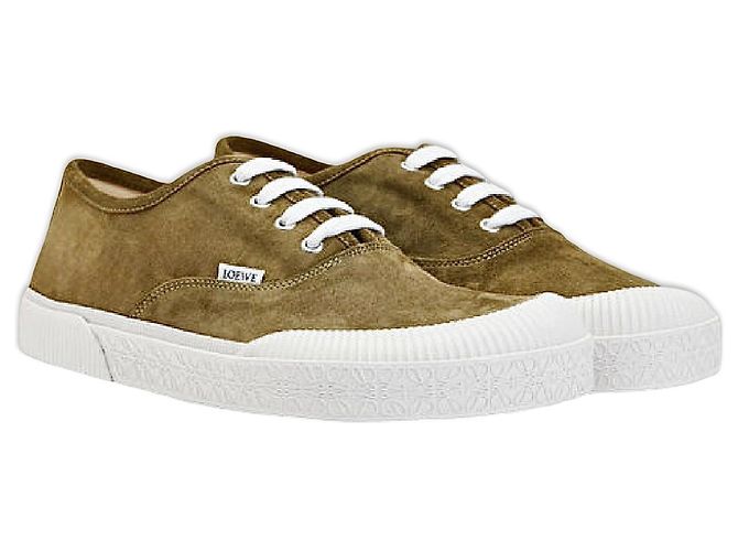 Sneakers LOEWE Terra Vulca Verde Oliva - vista 2