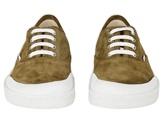 Sneakers LOEWE Terra Vulca Verde Oliva - vista 3