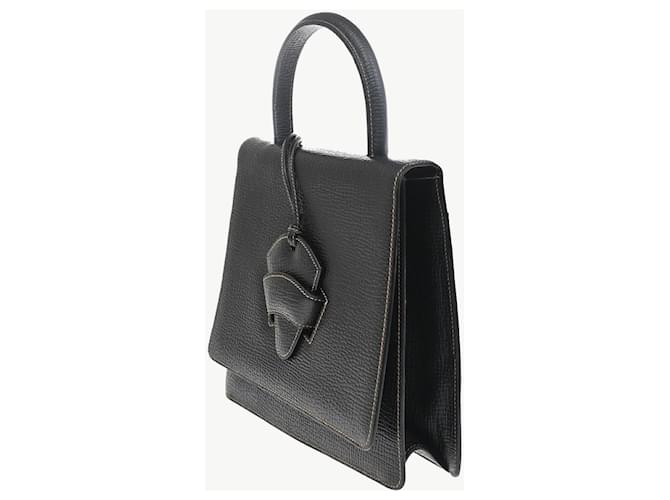 Loewe Barcelona Top handle Leather Nero - vista 3