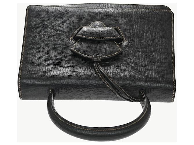 Loewe Barcelona Top handle Leather Nero - vista 7