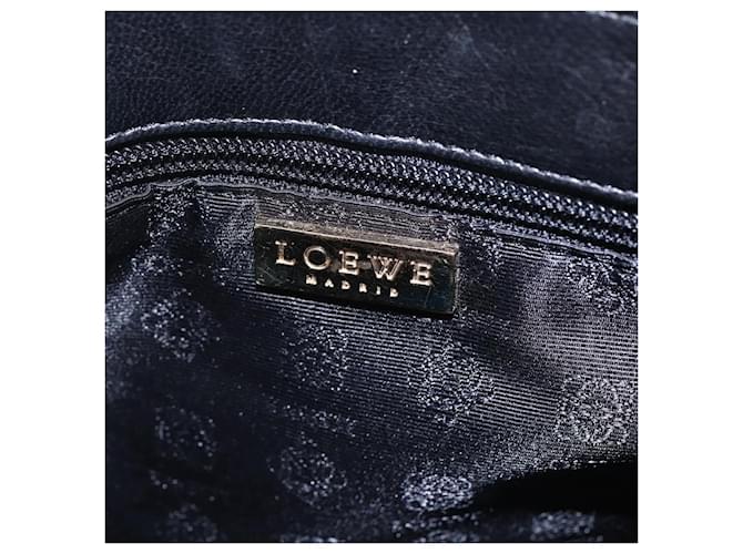 Loewe Anagram Leather Nero - vista 6