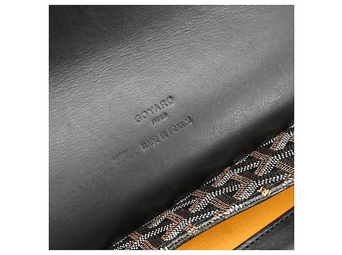 Goyard Grand Bleu Messenger Coated Canvas MM Nero - vista 4