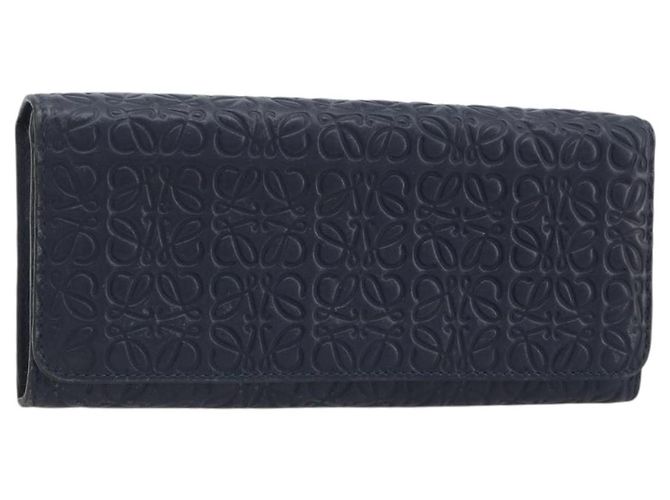 Loewe Anagram Leather Marineblau - Ansicht 3
