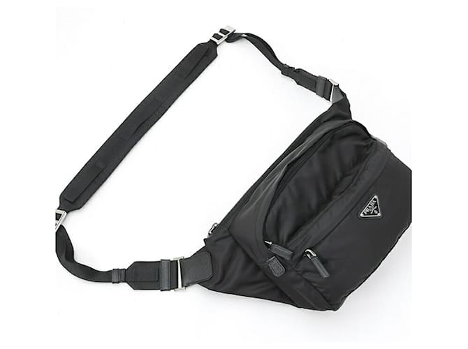 Borsa a tracolla Prada Re-Nylon Nero - vista 2