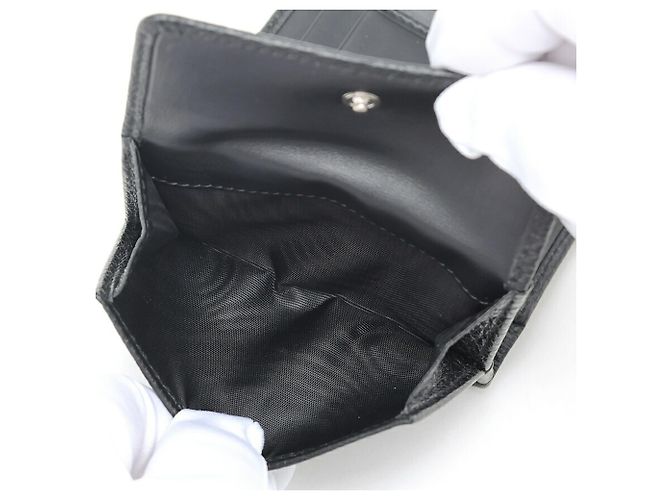 Mini cartera Prada de piel Vitello Daino Negro - vista 6
