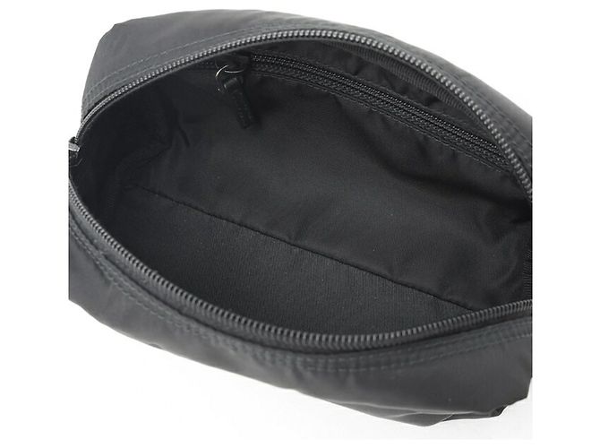 Prada Nylon x Saffiano Leather Nessexer Pouch Schwarz - Ansicht 6