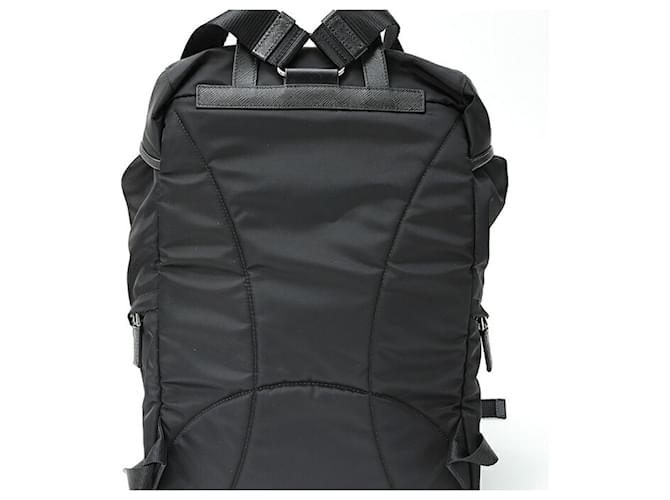 Prada Nylon Rucksack Schwarz - Ansicht 3