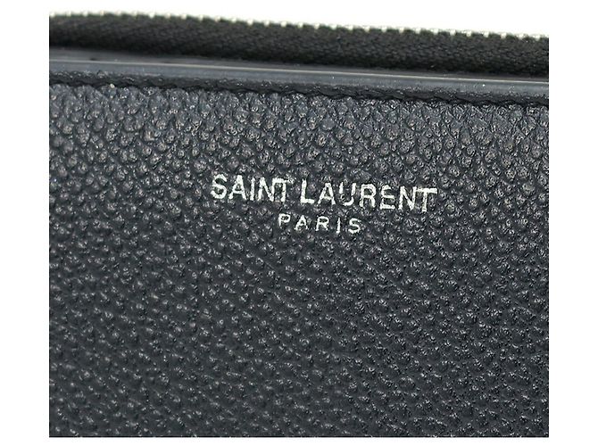 Cartera bi-fold Saint Laurent negra Negro - vista 4