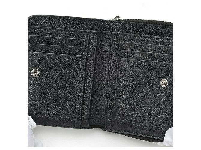 Cartera bi-fold Saint Laurent negra Negro - vista 5
