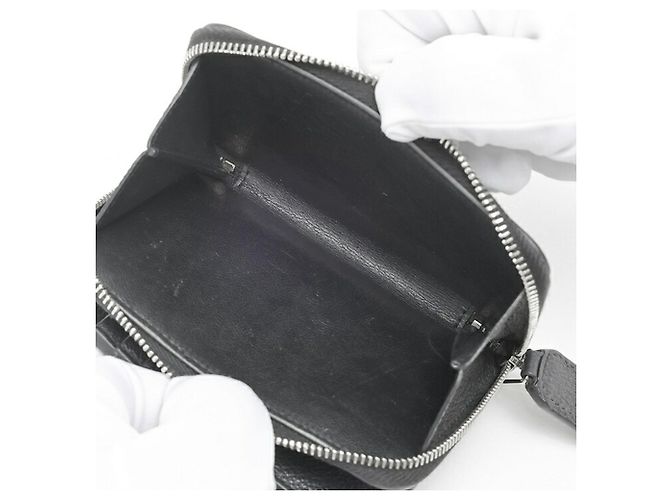 Cartera bi-fold Saint Laurent negra Negro - vista 6