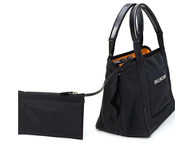 Everyday Borsa Cabas S Balenciaga Navy Nero - vista 2