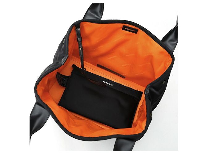 Everyday Borsa Cabas S Balenciaga Navy Nero - vista 5