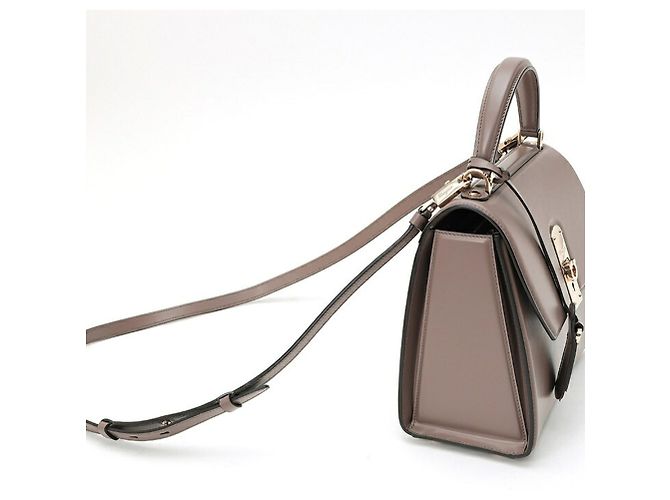Borsa a tracolla Boxys Salvatore Ferragamo Grigio - vista 2