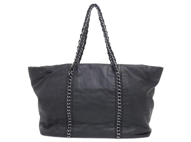 Borsa a tracolla Chanel Luxury Line 31574 Nero - vista 2