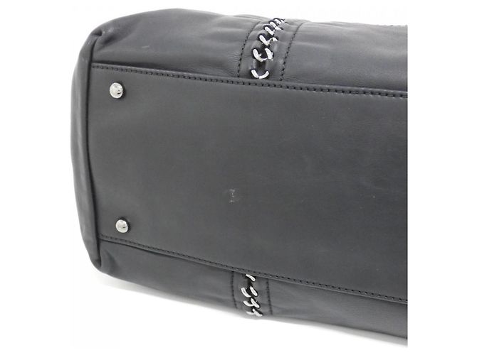 Borsa a tracolla Chanel Luxury Line 31574 Nero - vista 3