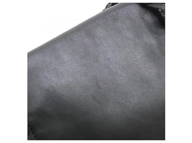 Borsa a tracolla Chanel Luxury Line 31574 Nero - vista 5