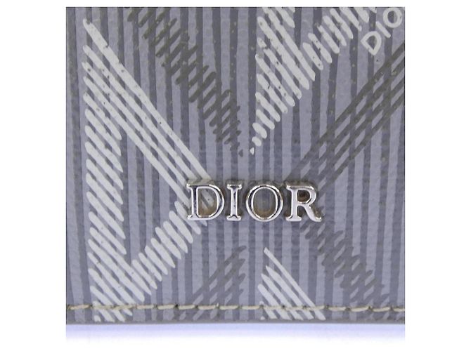 Christian Dior Dior CD Diamond Wallet Brown - view 3