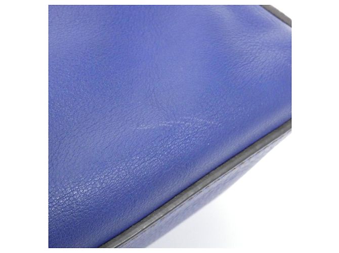 Borsa a tracolla Fendi Big Mamma 8BR638 D16 Blu - vista 5