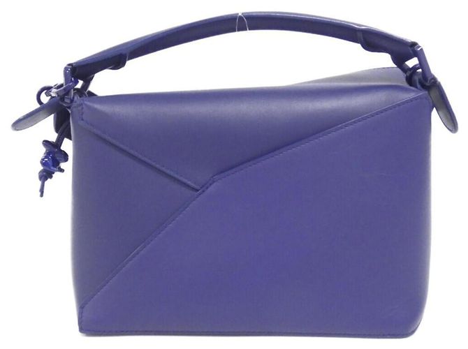 Borsa a mano Loewe Puzzle Edge Small Porpora - vista 2