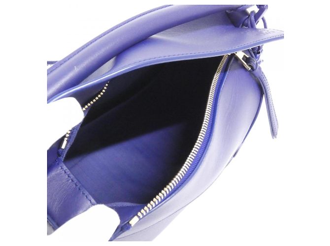 Borsa a mano Loewe Puzzle Edge Small Porpora - vista 9