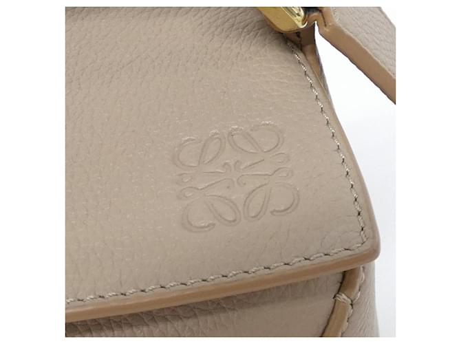 Borsa a mano Loewe Puzzle Edge Small Beige Sabbia - vista 5