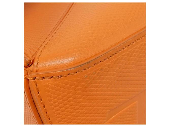 Loewe Puzzle Bum Bag Small Arancione - vista 3
