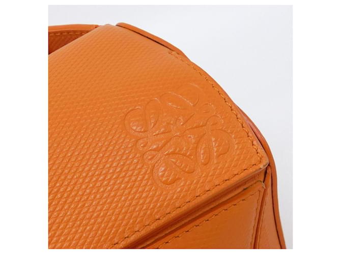 Loewe Puzzle Bum Bag Small Arancione - vista 7