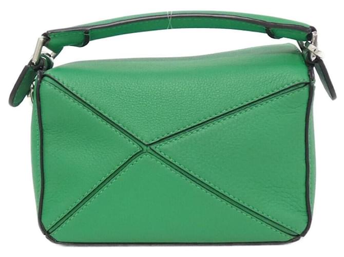 Loewe Puzzle Mini Handtasche Grün - Ansicht 2