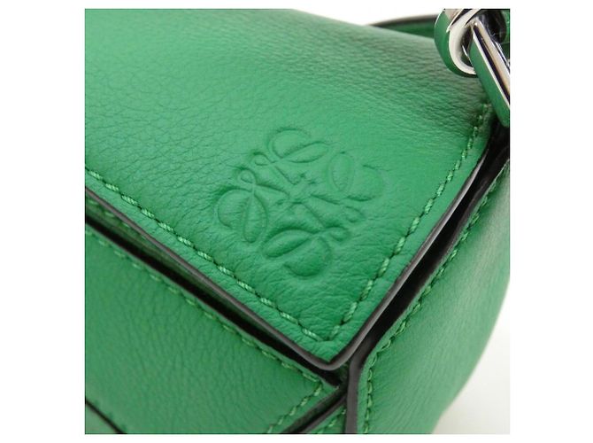 Loewe Puzzle Mini Handtasche Grün - Ansicht 4