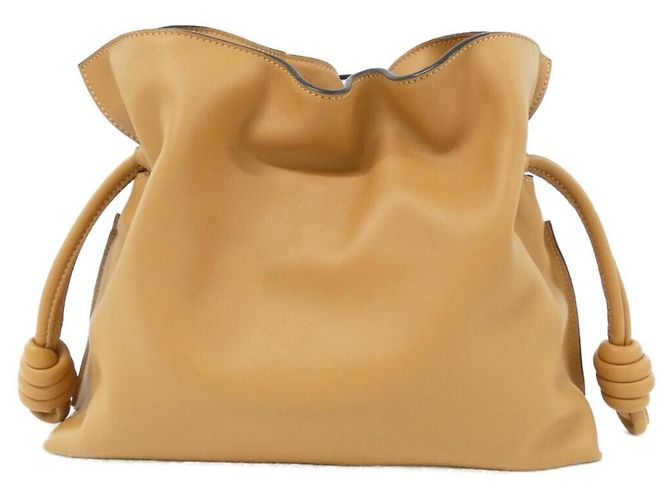 Borsa a mano Loewe Flamenco Clutch Medium Beige - vista 2