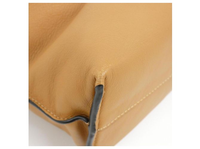 Clutch Loewe Flamenco Medium Beige - vista 3
