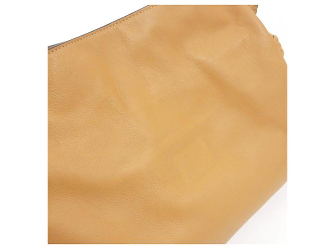 Clutch Loewe Flamenco Medium Beige - vista 4