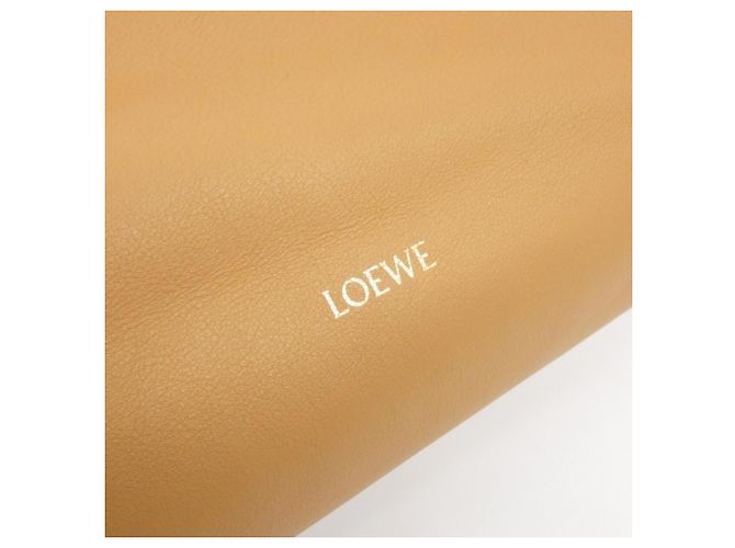 Clutch Loewe Flamenco Medium Beige - vista 5