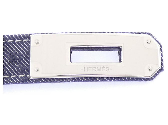 Hermès Hermes Kelly Jean 18mm Gürtel Blau - Ansicht 2