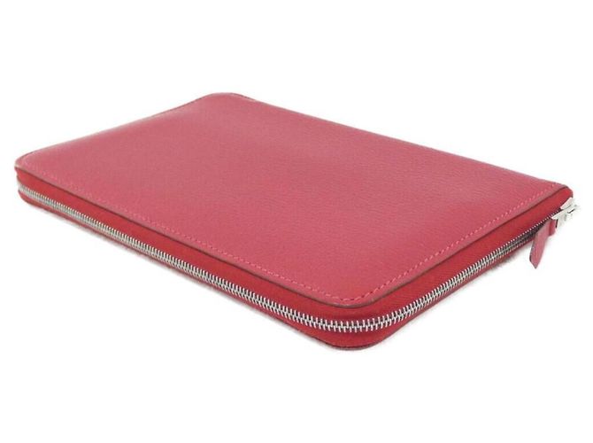 Hermès Cartera larga Hermes Azap Integral Roja - vista 2