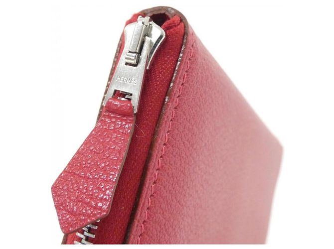 Hermès Cartera larga Hermes Azap Integral Roja - vista 3