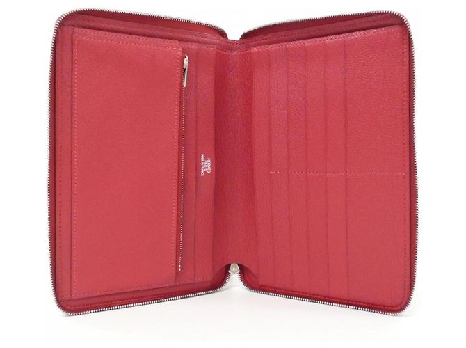 Hermès Cartera larga Hermes Azap Integral Roja - vista 5
