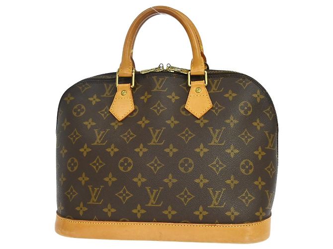 Louis Vuitton Alma Monogram Canvas PM Marrone - vista 2