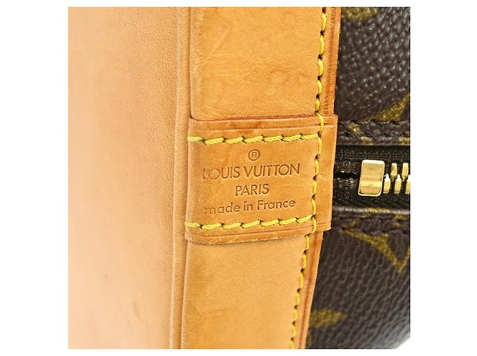 Louis Vuitton Alma Monogram Canvas PM Marrone - vista 7