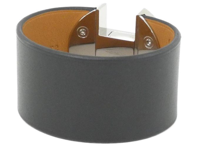 Hermès Pulsera de dijes Hermes Negro Plata - vista 2